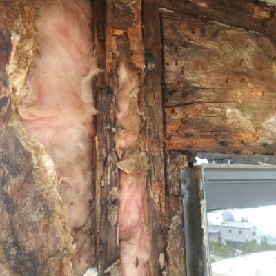 San Rafael Dry Rot Deck Repairs Header And Stud Damage